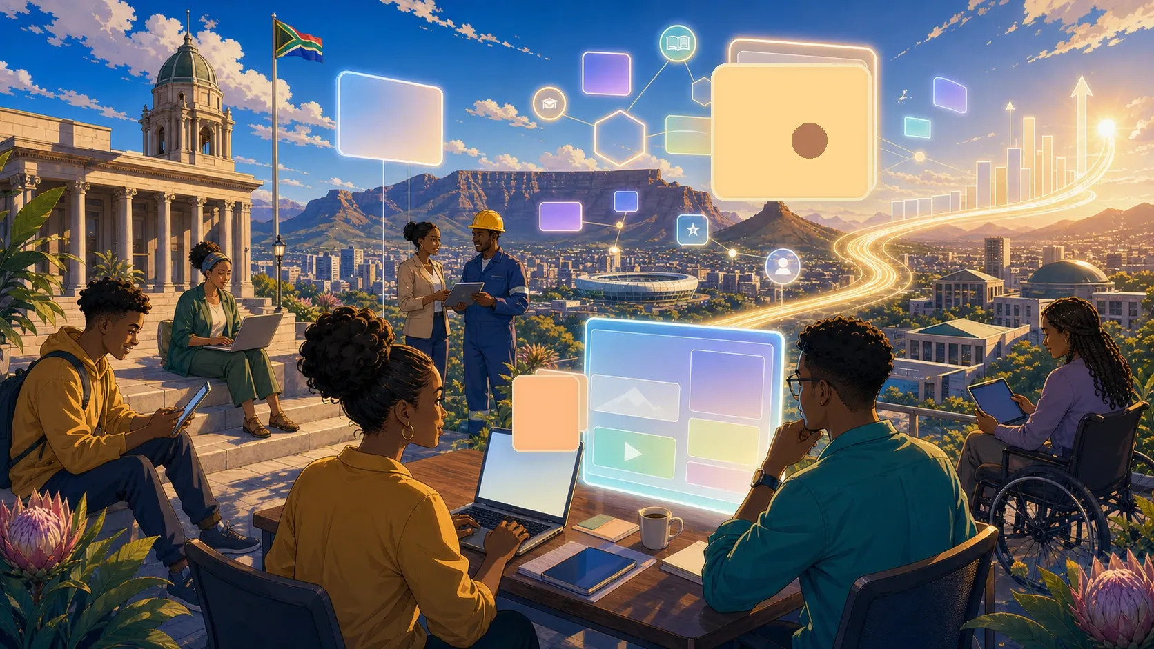 Unlocking Vision: Crafting Growth Through Government-Backed Online Certifications in South Africa